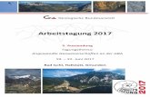 Arbeitstagung 2017 3 Aussendung neu - GBA: Home30–18:45 Posterkurzvorträge 2: 25 Jahre Geophysik an der GBA / Auslandsprojekte der GBA DIENSTAG 20.06.2017 ...