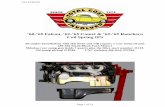 ‘60-‘65 Falcon, ‘62-‘65 Comet & ‘62-‘65 Ranchero Coil Spring … · 333-TCIE238 Page 6 of 14 You are now ready to start installing the boxing plates to strengthen the
