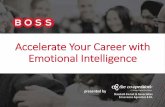 Accelerate Your Career with Emotional Intelligence · University Instructor ... Emotional tendencies that guide or facilitate ... •Understanding and Developing Emotional Intelligence
