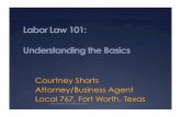 Labor Law 101: Understanding the Basics - TNBC Home Law 101.pdf · Labor Law 101: Understanding the Basics ... where the cases originate. ... The respondents point to the fact that