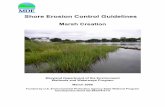 Shore Erosion Control Guidelines - Florida Living Shorelinesfloridalivingshorelines.com/wp-content/uploads/2015/04/Shore... · Shore Erosion Control Guidelines Marsh Creation Prepared