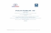 PULSI PUBLIK -IX- I PLSIT PBLIK Prill 2015 2 Dokumenti Pulsi Publik ofron një pasqyrë të saktë të treguesve kyç dhe rezultateve të Anketës së Pulsit Publik. Ky dokument përmbledhës