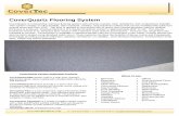CoverQuartz Flooring System - Covertec Products€¦ · CoverQuartz is a decorative resinous flooring system with extreme ... abrasive blasting or scarifying. ... spillage by covering