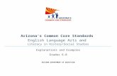 €¦ · Web viewArizona’s Common Core Standards English Language Arts and Literacy in History/Social Studies. Explanations and Examples. Grades 6-8. Arizona DepaRtment of Education