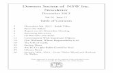 Dowsers Society of NSW Inc. Newsletter December 2012 Newslett… · Dowsers Society of NSW Inc. Newsletter December 2012 Vol 24 Issue 12 Table of Contents ... (BioGeometry 3), because