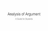 Analysis of Argument - Dearborn Public Schools of Argument ... Bogard establishes that the natural magnificence of stars in the dark ... the strength and beauty in the darkness, ...