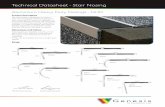 Technical Datasheet - Stair Nosing - RIBA Product Selector · 2016-12-01 · (Meets British Standard for Sheet ... P.V.C. Trim • Stair Nosings • Expansion Joints • Transitions