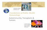 Autoimmunity, Transplants Tumorseta.health.usf.edu/.../Current/Module12/Autoimmunity_slides.pdfAutoimmunity • Definition: an immune response against self antigens • Between 1‐2%