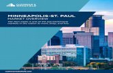 MINNEAPOLIS-ST.  · PDF file2018-01-25 · per capita concentration of Fortune 500 public ... Minneapolis-St.Paul Market Overview cushmanwakefield.com ST. ... in the Top 10