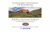 Colorado Division of Banking Bank and Trust Company Richard E. Martinez, ... Income Statement ... Colorado Division of Banking. $-$-COLORADO