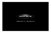 Matrix Treadmill Manual - Johnson Fitness · 1) Important Safety Information 1.1 ELECTRICAL REQUIREMENTS For your safety and treadmill performance, Matrix Fitness Systems' treadmills