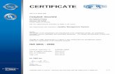 QM08 10000564 QM08 EN - Powerex Compressor · ISO 9001 : 2008 Certificate registration no. ... 10000564 QM08 2004-02-04 2012-09-01 2015-08-30 UL DQS Inc. Ganesh Rao Managing Director.