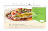 Chili con Carne Vegetariano - dietistasynutricion.com · Chili con Carne Vegetariano ELABORACIÓN: 1. En caso de utilizar alubias secas, remojarlas 12 horas y cocerlas con una hoja