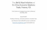 The Belt & Road Initiative (一带一路): Impacts on EU-China ... · The Belt & Road Initiative and ... • OBOR as a reply to Free Trade Agreemment supported ... cement: research