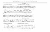 NCMTA Piano Contest/Festival 20 16-2017 Piano Contest/Festival 20 1. Bach, Johann Sebastian Duetto #3 in G Major, BWV. 804 A.S.E. 2. Bach, Johann Sebastian Prelude OR A. S. E OR 3.