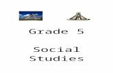 Grade 5 – Social Studies - Home - Whitman-Hanson ... · Web viewReading Resources: Spanish in Florida – Grade 5 Below Level Reader St. Augustine (and Florida’s Spanish History)