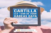 Cartilla Ley 1266 de 2008 Hábeas Data - sic.gov.co · Title: Cartilla Ley 1266 de 2008 Hábeas Data Created Date: 7/25/2016 3:35:33 PM