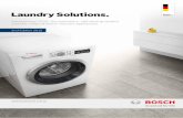 Introducing i-DOS: the automatic, self-dosing system and ...€¦ · Laundry Solutions. Introducing i-DOS: the automatic, self-dosing system and the range of Bosch laundry appliances.