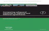 Comparing safeguard measures in regional and bilateral ... · Comparing safeguard measures in regional and ... 2.2 the wto agreement on safeguards 4 ... 2.4 Global safeguards in regional