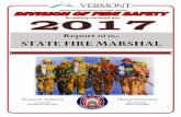 2017 Report of the State Fire Marshalfiresafety.vermont.gov/sites/firesafety/files/files/Documents/dfs... · The main data source for this report is the National Fire Incident Reporting
