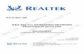 Realtek confidential files The document authorized to confidential files The document authorized to Datasheet