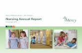 Mercy Nursing Annual Report - Des Moines · Medical Center With more than 6,900 employees and a medical ... MS, CNL, RNC-NIC, C-NPT, clinical resource nurse in the NICU, ... Mercy