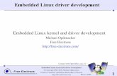 Embedded Linux kernel and driver development - …read.pudn.com/downloads91/ebook/351326/embedded... · Embedded Linux kernel and driver ... What's new in each Linux release? (1)