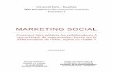 Université Paris – Dauphine MBA Management des … · MBA MRH – « MARKETING SOCIAL - Comment faire adhérer les collaborateurs à une politique de segmentation basée sur la