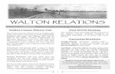 WALTON RELATIONS - Walton County Heritage RELATIONS Volume 2, Issue 3 Walton County Genealogy Society February 2011 Walton County History Fair ... Godwin, Viola “Ola” Hall Godwin,