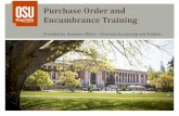 Purchase Order and Encumbrance Trainingoregonstate.edu/dept/fa/businessaffairs/sites/default/files/faa/...How to recall a Banner report in Appworx . ... • Description of commodity