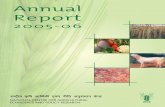Annual Report - ncap.res.in · Annual Report 2005-06. ... IPM Integrated Pest Management ... IT Information Technology ITC Indian Tobacco Company LDA Linear Discriminant Analysis
