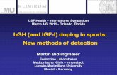 hGH (and IGF-I) doping in sports: New methods of hGH Doping...  hGH (and IGF-I) doping in sports: