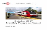 October 2017 Monthly Progress Report - October+PCEP+Monthly+Progress+Report.pdfOctober 2017 Monthly Progress Report October 31, ... (Electric Multiple Unit (EMU) only) Prop 1B ...