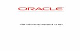 New Features in P6 16 2 WHATS NEW - Oracle Help Center New Features in Primavera P6 EPPM 16.2 New features include: New HTML pages, including Resource Administration and Analysis.