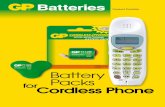 Battery for Packs Cordless Phone - Vitacom Electronics Gp Batteries pentru... · T273 3.6V 250mAh 250BVH3BMX - Brondi Sport/silver; Daewoo DWP-5000 T279 3.6V 600mAh 60AAH3BMU T107/T157