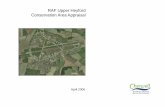 RAF Upper Heyford Conservation Area Appraisal - … Upper Heyford CA.pdf · RAF Upper Heyford Conservation Area Appraisal ... 14 Grouping of the squadrons including the movement of