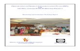 PREPARATION OF PROJECT IMPLEMENTATION PLANS …icds-wcd.nic.in/icds-worldbank/MEWorkshopReport.pdf · The World Bank . PREPARATION OF PROJECT IMPLEMENTATION PLANS (PIPS) FOR ... Dr.
