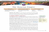 The Assyrian Empire - 4 (Assyria and...MAIN IDEA WHY IT MATTERS NOW TERMS & NAMES EMPIRE BUILDING Assyria