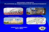 OTTAWA COUNTY PLANNING & PERFORMANCE IMPROVEMENT · OTTAWA COUNTY PLANNING & PERFORMANCE IMPROVEMENT . ... Sentenced Work Abatement Program, ... associated with processing traffic