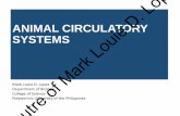 ANIMAL CIRCULATORY SYSTEMS Louie - Soundzy - … Circulatory systems generally have three main features: •Fluid (blood or hemolymph) that transports materials •System of blood