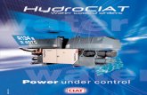 NA0123G Hydrociat - EUROCONFORT · remote switchable setpoints. ... HYDROCIAT chillers are supplied with a transformer fitted on the control panel. ... Europa 2, Vextra