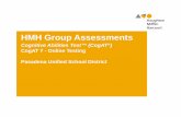 HMH Group Assessments - pusd.us · • Co-developed with Iowa Assessments ... New Quantitative Item Types ... learners by introducing improvements such as picture prompts