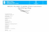 BDA Audit Cable Percussion Drilling bda audit...  BDA Audit Cable Percussion Drilling Rig conducted