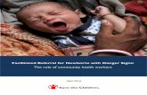 Facilitated Referral for Newborns with Danger Signs · Facilitated Referral for Newborns with Danger ... on case detection and referral for newborns with danger ... Community-Based