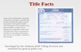 Title Facts - jccal.org from federal odometer certification requirements. ... discrepancy. (Odometer reading ... first name and then the middle name