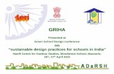 on “sustainable design practices for schools in India”nma-design.com/green-school/index_htm_files/6 Gaurav - Neeraj.pdf · on “sustainable design practices for schools in India