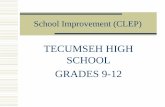 TECUMSEH HIGH SCHOOL GRADES 9-12 - Amazon S3 · Instructional Technology & Vocational, ... the high school has 1 Principal, 1Assistant Principals, 1 Athletic Director, 2 Counselors,