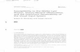 Susceptibility to the Mu¨ller-Lyer Illusion, Theory ...henrich/Website/Papers/McCauleyHenrich.pdf · Illusion, Theory-Neutral Observation, and the Diachronic Penetrability of ...