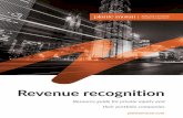 Revenue recognition - go.plantemoran.com · Revenue recognition 1 Contents Are you ready for principles-based 1 revenue recognition? Pre-deal considerations 2 Post-deal considerations