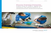 Process Training University Learn how to select, apply and ... · enhance the performance of measurement instrumentation. ... Control fundamentals ... The Rockwell Automation PlantPAx